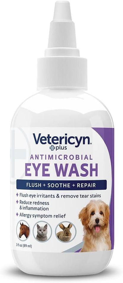 Vetericyn eye wash bottle showing application nozzle