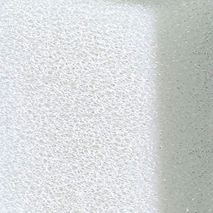 Close up of the porous structure of Fluval biological and mechanical filtration foam.