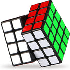 IRRDFO four by four mechanical puzzle cube showcasing stickerless colored plastic panel design.