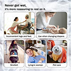 Foryee travel-friendly disposable changing mats folded for portability