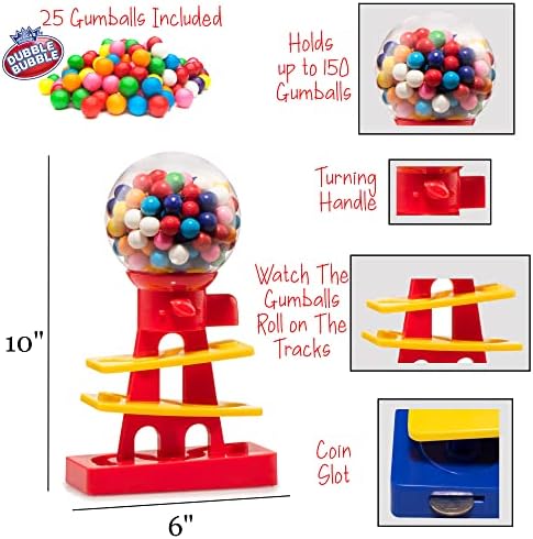 Playo pink candy dispenser machine showing the top refillable lid