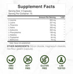 Deal Supplement EAA muscle support dietary supplement container