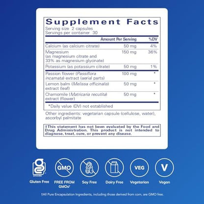 Vegetarian non GMO gluten free muscle recovery capsules from Pure Encapsulations India