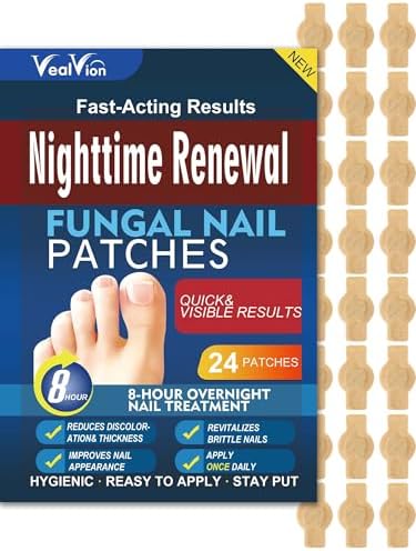 Vealvion overnight repair hydrogel patch application demonstration