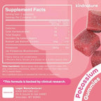 Kindnature mixed berry potassium gummies lifestyle shot