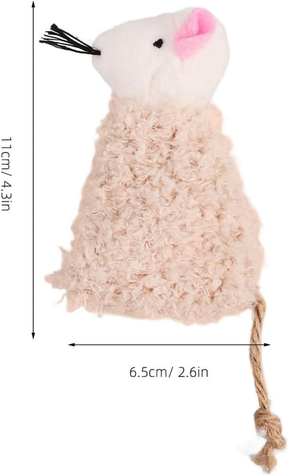 Ipetboom interactive cat chew toys with refillable pouch open for fresh catnip.