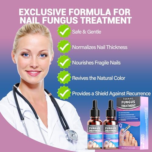 HULEIWA nail repair kit including two bottles and a metal file