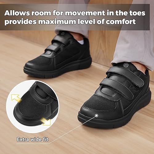 FitVille breathable mesh walking shoes for neuropathy pain relief