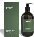 PUPPI Gentle Dog Shampoo Mini (Amberis) | 3.1 fl oz. / 92 ml | Enriched with Aloe Vera and Cucumber Extract | Hypoallergenic Dog Shampoo Sensitive Skin | Travel Size Shampoo - Image 9
