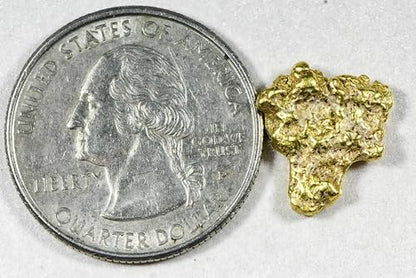 Genuine 2.27 grams Alaskan BC natural gold nugget organic shape