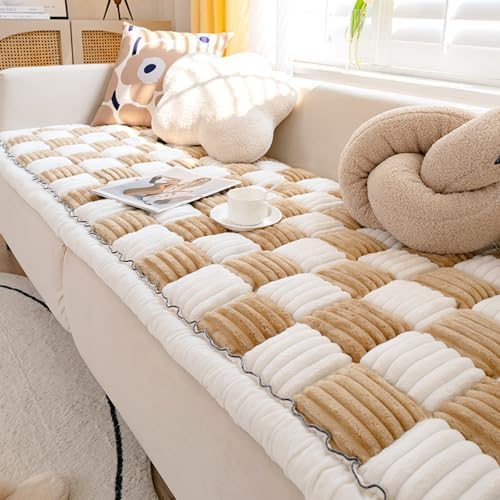 Awjcsv high resilience cotton filled dog sofa mat overhead view