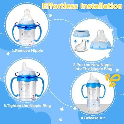 Demostration of the flexible and gentle material texture safe for infant gums.