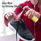 USA imported LamFun shoe spray bottle showing 150ml size.
