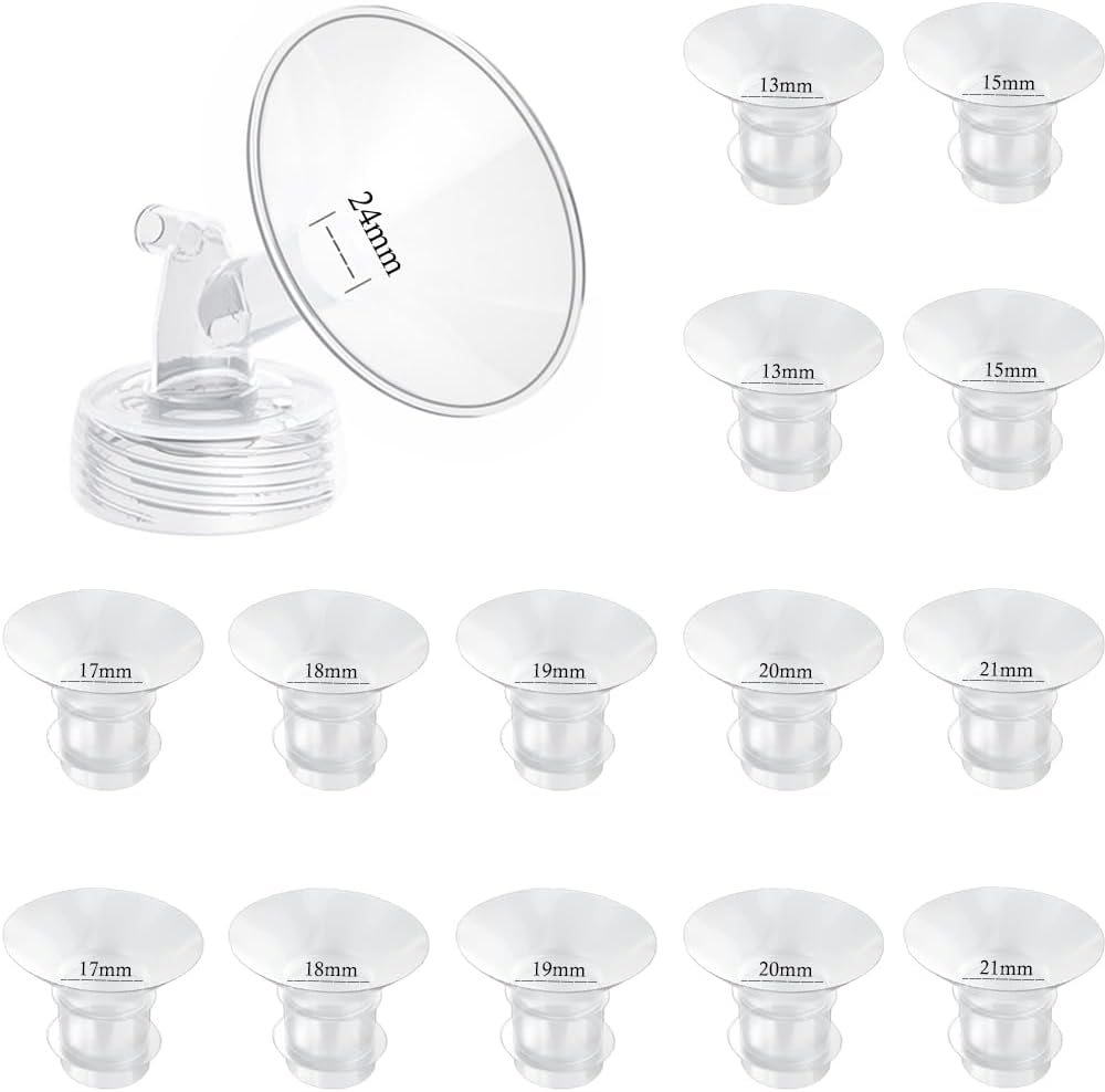 Gocroween 14-piece silicone flange insert kit front view