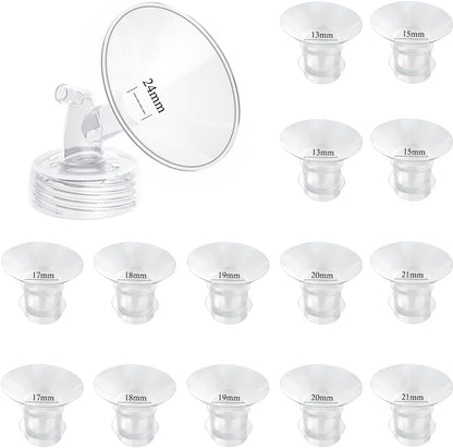 Gocroween 14-piece silicone flange insert kit front view