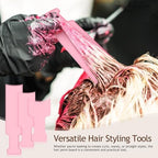 Ergonomic non-slip handle of professional hair coloring board