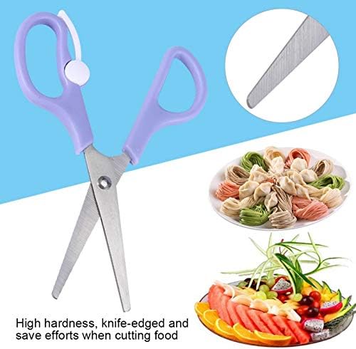 Ergonomic blue non slip handle view of the infant safety cutter
