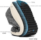 HOMASS EasyTop Wings side view showing adjustable Velcro straps for swollen feet.