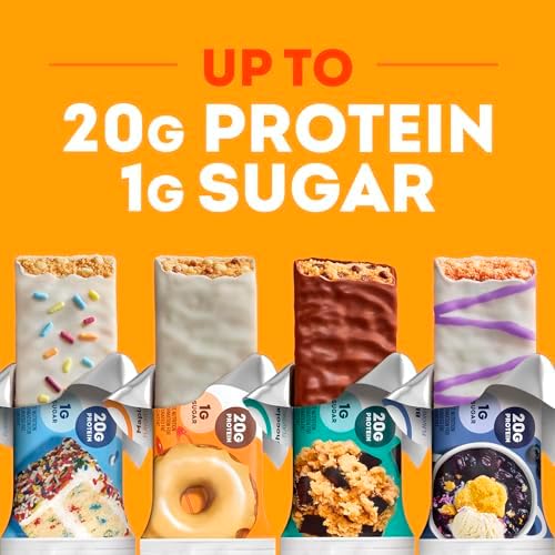 ONE Protein Bars, Maple Glazed Doughnut, Gluten Free with 20g Protein and 1g Sugar, Pantry Staples, 2.12 oz (12 Count) - Image 8