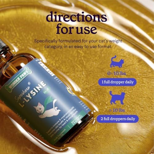 Wonder Paws 60 Milliliters cat respiratory support supplement packaging