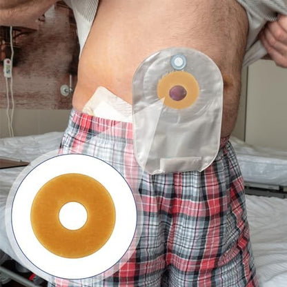 Authentic Siifert ostomy bag supplies outer packaging displaying product dimensions and count
