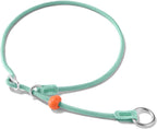 HowGo Slip Collar for Dogs,No Pull Adjustable Martingale Collar for Training, Nylon Rope,Dual Stopper and Durable Aluminum Hardware,Spring-Loaded,for Small Medium Large Dogs(Blue) - Image 9