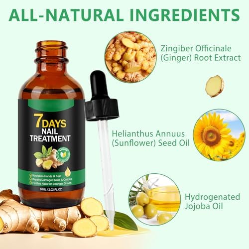 Jojoba infused nail serum providing assistance with strengthening thin fingernails