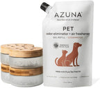 Azuna Pet Odor Eliminator for Strong Odor Gel | Plant Powered Australian Tea Tree Oil | Dog and Cat Room Deodorizer | Child and Pet Safe Air Fresheners for home | Cedarwood Scent | 8oz Pod - Image 10