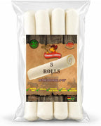 All natural rawhide retriever rolls 20 count bulk bundle