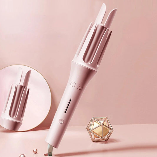 Bilitok automatic hair curler pink front view