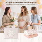 Konssy portable newborn diaper changing mat being packed easily into a modern diaper bag.
