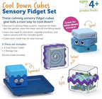 Learning Resources Cool Down Cubes storage tray set for travel