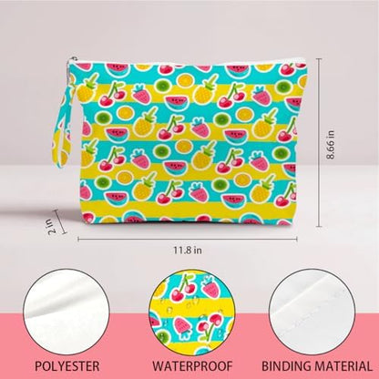 Side profile of Iaxic waterproof travel pouch