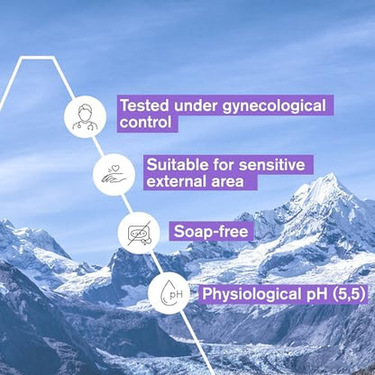 Back label of Uriage Gyn-Phy showing ingredients and directions for use