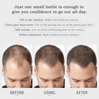 Toseky hairline powder waterproof test demonstration