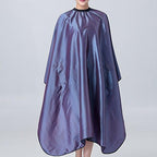 Olizee waterproof barber gown neck closure detail