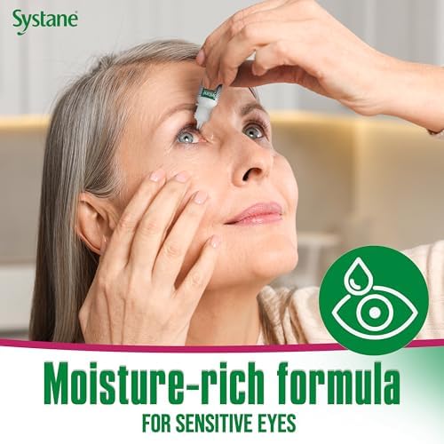 Sterile 10ml bottle of Systane Ultra eye drops for ocular hydration.