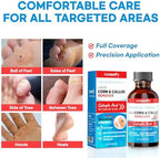 Aemerry extra strength salicylic acid corn and callus liquid remover targeted application guide.