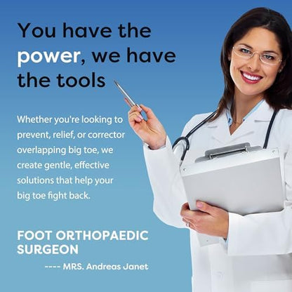 Authentic USA imported toe corrector for foot care