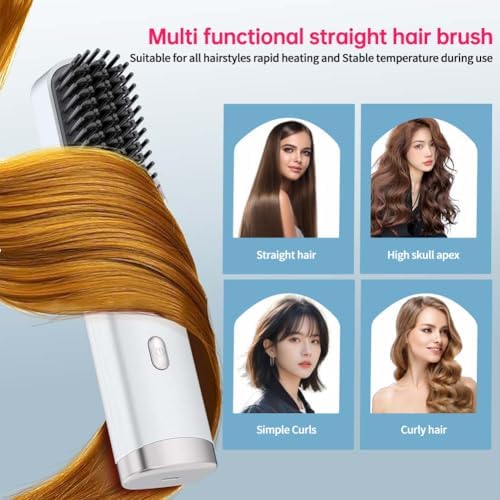 USB Type-C charging port of cordless hair straightener