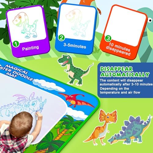 Educational alphabet and numbers on Gorispi drawing board