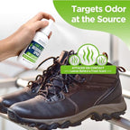Non-toxic plant based foot deodorant with tea tree oil for bacteria control.