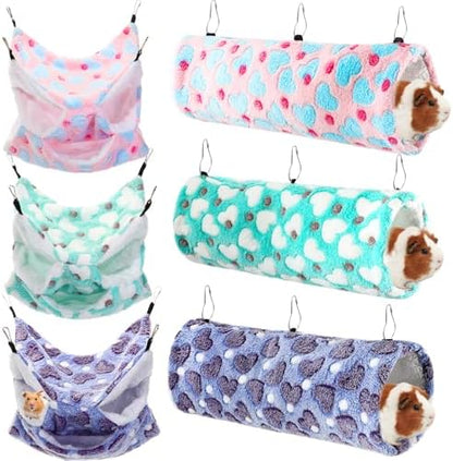 Small animal cage hammock bunk bed detail