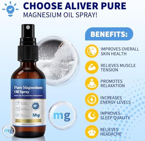 Zixaok magnesium oil spray application on skin for muscle tension relief