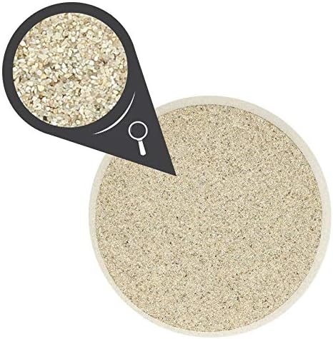 Royal Ram beige sand used as decorative vase filler in glass jar
