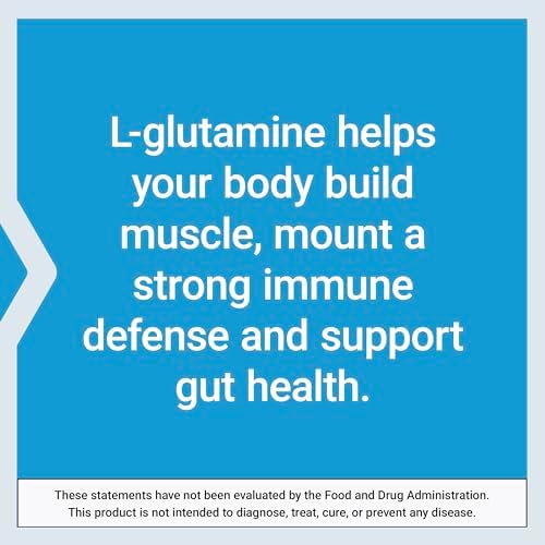 USA imported Life Extension L Glutamine Powder container for sports nutrition and fitness enthusiasts