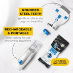 V-Comb A1 rechargeable anti lice machine charging mechanism and filter compartment