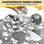 BALAPET 44x35x6 inch square dog bed protector highlighting its water resistant liquid protection