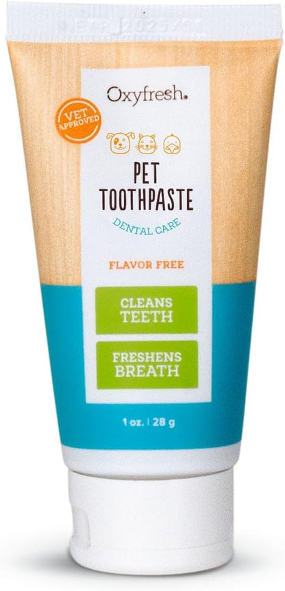 Oxyfresh Professional Cat & Dog Toothpaste, Teeth Cleaning Gel for Plaque, Tartar & Bad Breath, Vet-Approved Pet Dental Care, 4 oz - Image 10