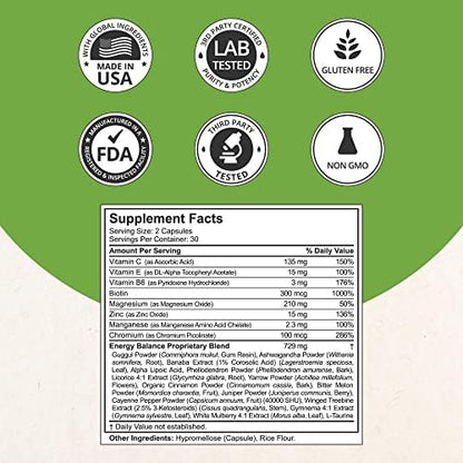 NuBest Blood Sugar advanced formula capsules close up shot